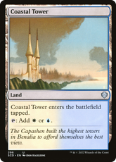 Torre Costeira / Coastal Tower - Magic: The Gathering - MoxLand